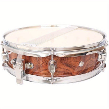 13-Inch Wood Snare Drum Kit with Sticks, Strap and Tuning Key detail image - detail view 3