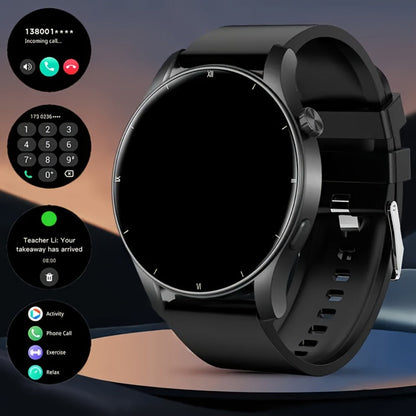 Smartwatch Round 2.01" Extra Large Screen with Wireless Calling, 100+ Sport Modes, Sleep and Heart Rate Readouts, Built-in Games Weather