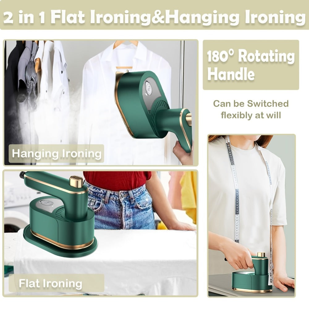 Portable Travel Clothes Steamer Mini Handheld Garment Steamer Iron with the Listed Color, Size or Set Options for Everyday Carry