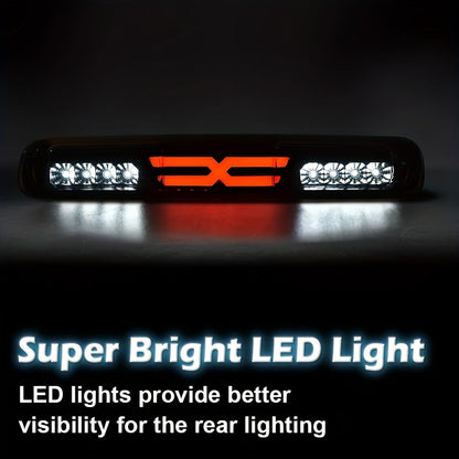 LED Third Brake Light Cargo Lamp for Chevy Silverado GMC Sierra 1500 2500 3500 1999–2007 – DOT Approved 12V-24V Polycarbonate Lens
