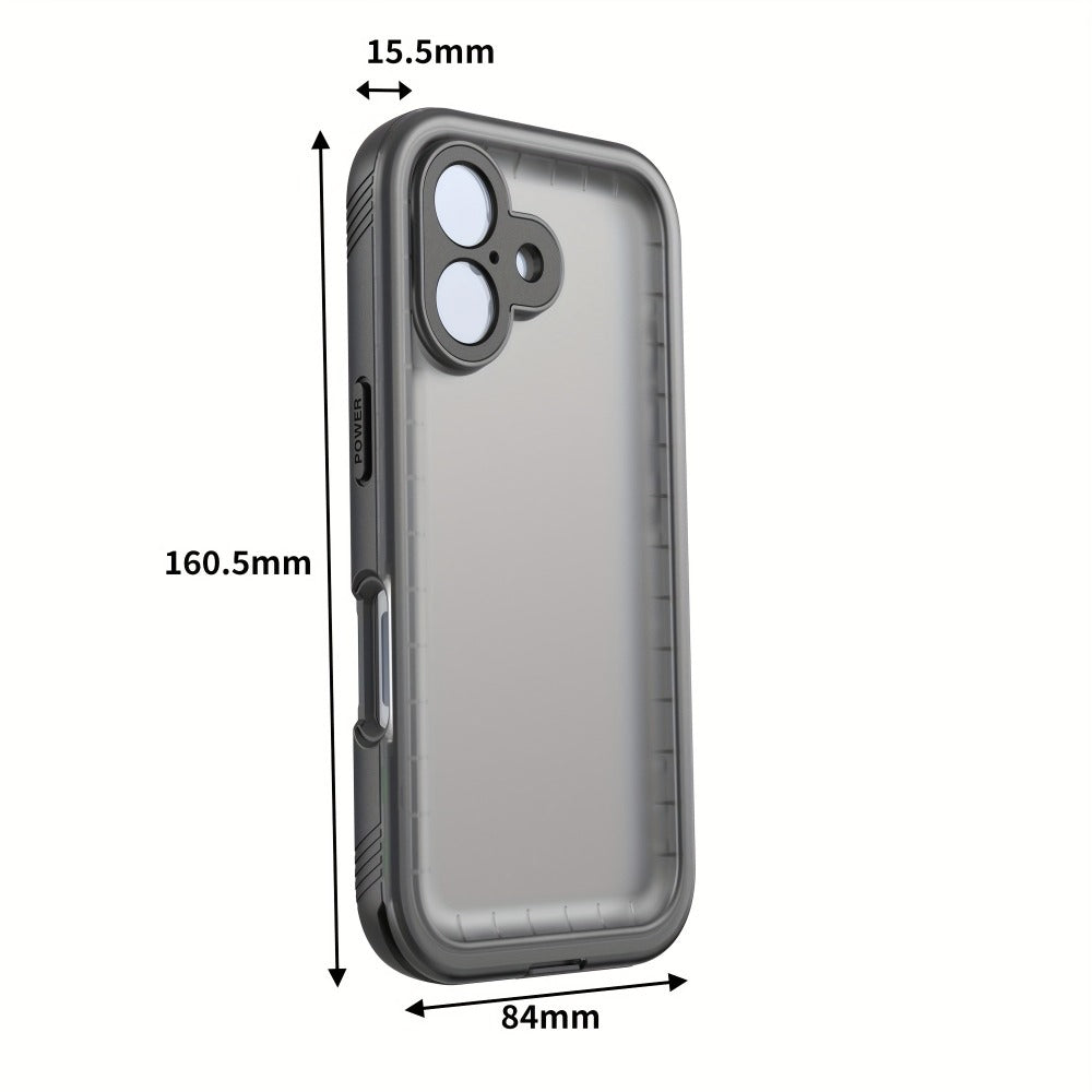 iPhone Case Built-In 9H Tempered Glass Screen Protector 360 Full Body Shockproof Dustproof for an Everyday Personal Care Routine