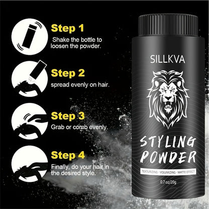 Hair Volumizing Powder for Men & Women, Oil Control Matte Finish Root Lift & Volume Boost, Non-Buildup Texturizing Powder