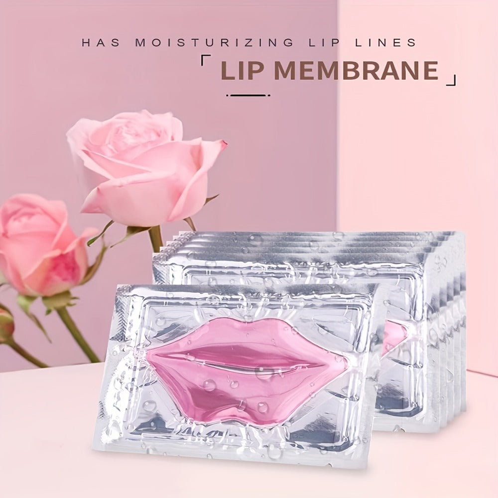 Hyaluronic Acid Eye & Lip Mask Patches, Overnight Sleeping Mask Set for Deep Moisture, Anti-Dry, Plumping & Smoothing
