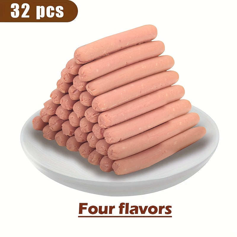 Grain-Free All-Meat Dog Treats 32 Count – High Protein Tender Snacks with No Fillers or Byproducts, Easy-to-Digest Training Treats