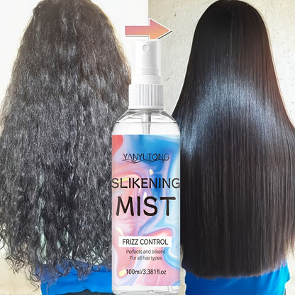Perfumed Hair Mist Smoothing Spray 100ml – Heat Protection, Anti-Frizz, Moisturizing & Detangling Leave-In Formula | Long-Lasting Fragrance