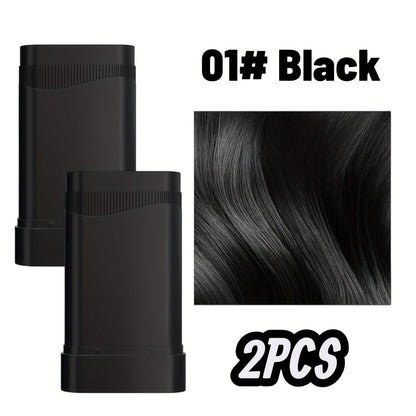 Gray Root Touch-Up Color Concealer Comb for Hair & Beard, Fine Teeth Applicator, 5 Shades, Precise Coverage 0.7oz Each