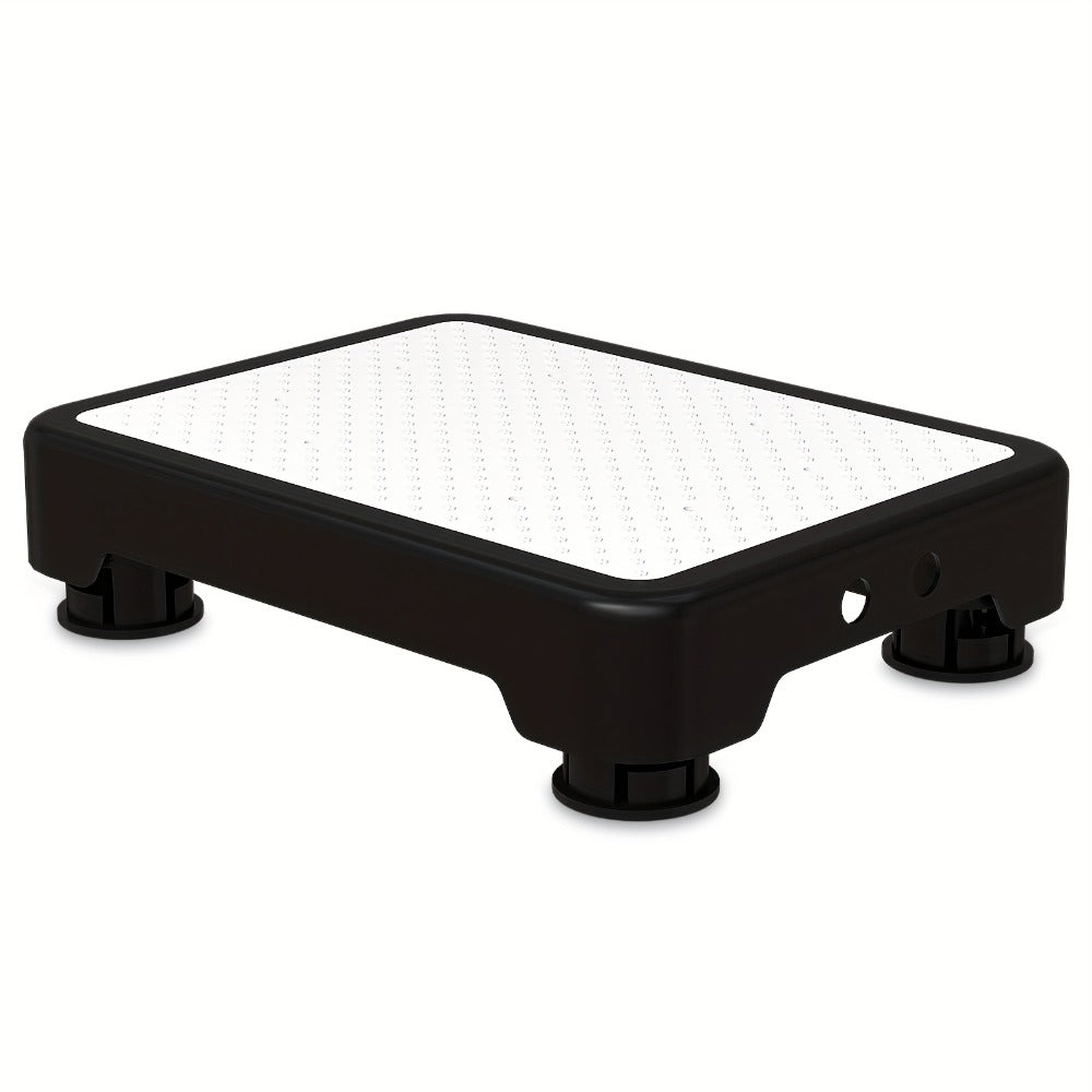 Adjustable One-Step Platform Stool, 17.3 x 13 x 4.1 Inches with Textured Top and Four Color Options