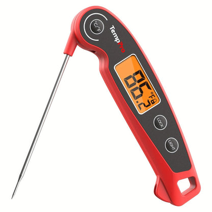 Instant Read Meat Thermometer with Motion Sensing, Digital Food Thermometer for Kitchen BBQ Grill Smoker Oil Candy Cooking