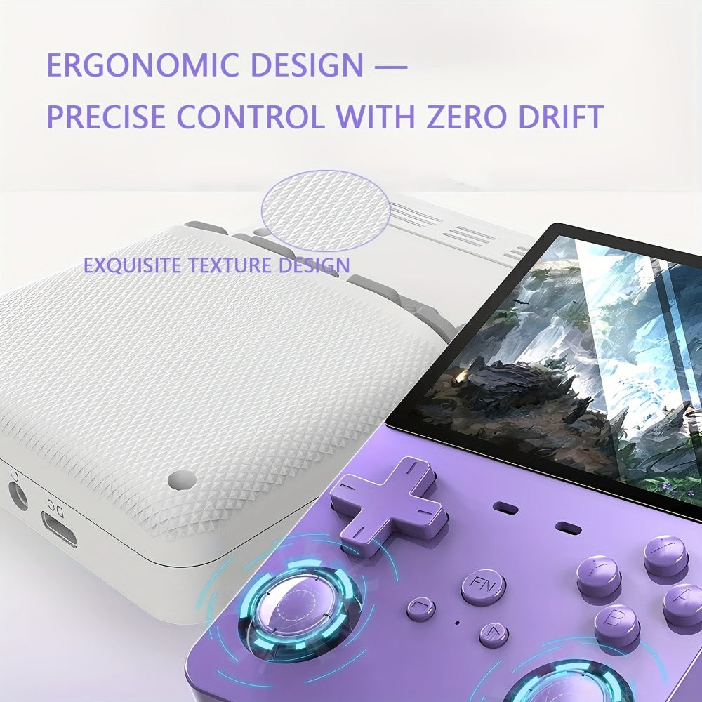 Handheld Game Console L35 with 3.5-Inch IPS HD Display, Open- Linux & 64GB/128GB Storage Options