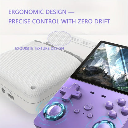 Handheld Game Console L35 with 3.5-Inch IPS HD Display, Open- Linux & 64GB/128GB Storage Options