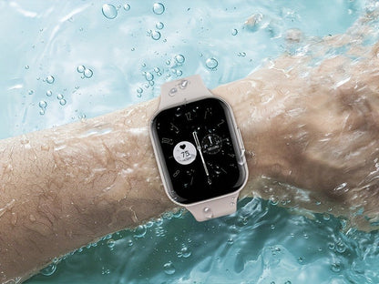 Smartwatch 1.69" HD Screen, 25 Sports Modes, IP68, Color Options & Everyday Wear Design with Activity Tools, Alerts and Color or Strap