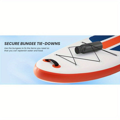 Ultralight Inflatable SUP Board Wide Stable Design Non-Slip EVA Deck Portable Quick-Dry All-Season Performance for All Skill Levels