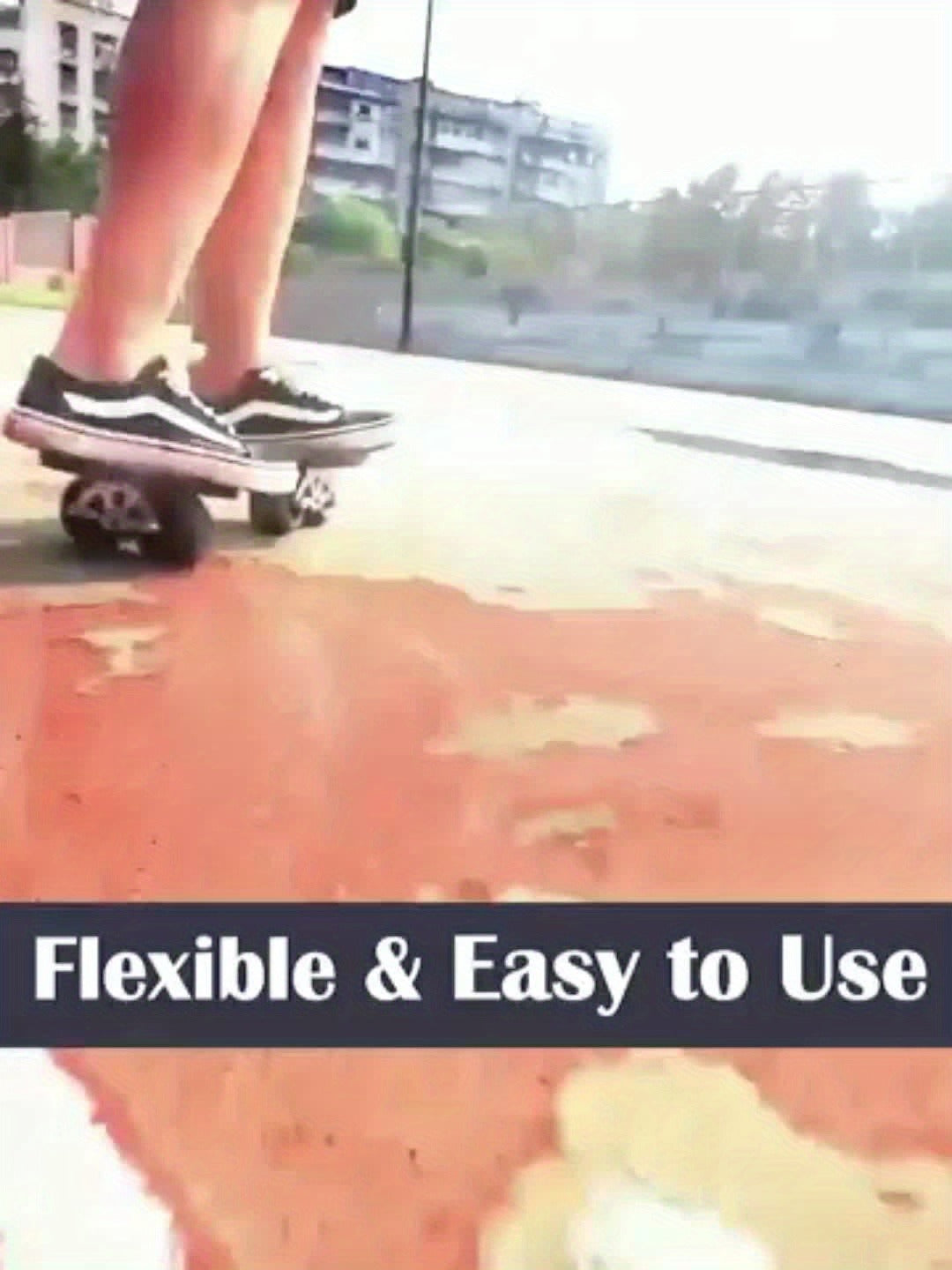 Split Drift Skateboard with PU Wheels & High-End Bearings | 7-Layer Maple Deck Anti-Slip Portable Roller Road Drift Skates Plate