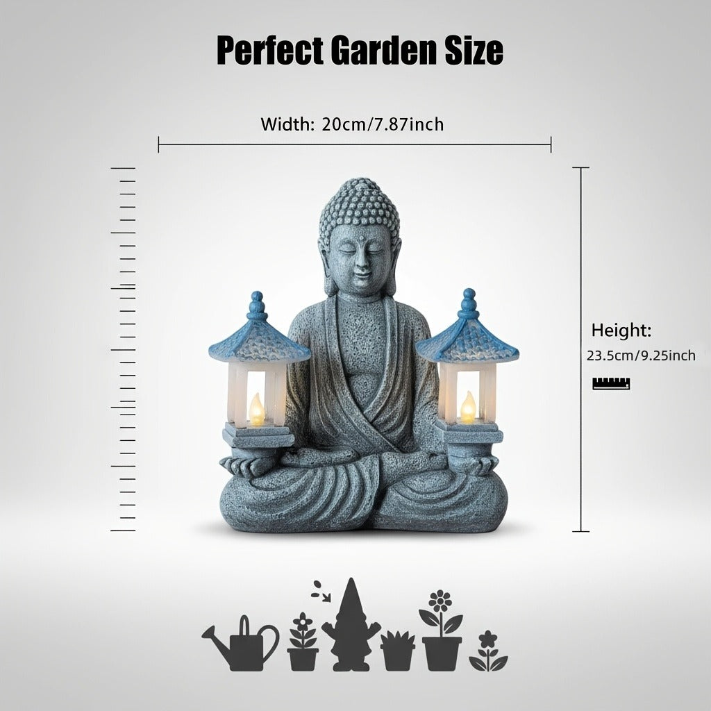 Solar Pyramid Light Sculpture, for Garden, Pathway and Patio Lighting, with the Listed Configuration