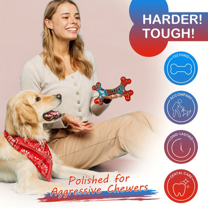 Dog Toys for Large Dogs, Dog Chew Toys for Aggressive Chewers – Indestructible Tough Dog Toys for Large Breed Dogs
