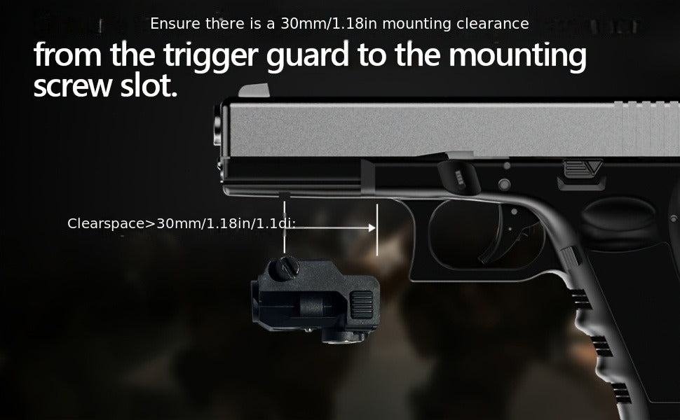 Compact Green Laser Sight Magnetic USB Charging Ambidextrous Low Profile 20mm Picatinny Rail for Handgun Pistol Airgun 150-300m Range PA66