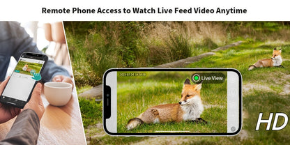 Solar Powered Trail Camera 4K Cellular – 4G LTE No WiFi, 0.2s Trigger, 82ft Night Vision, 120° Wide Angle