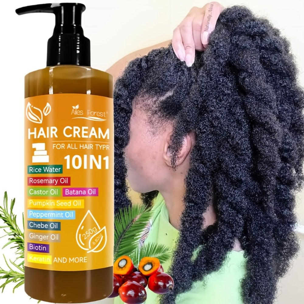10-in-1 Hair Essence High Permeability Hair Care Film, Batana Rosemary Castor Oil Biotin & Keratin