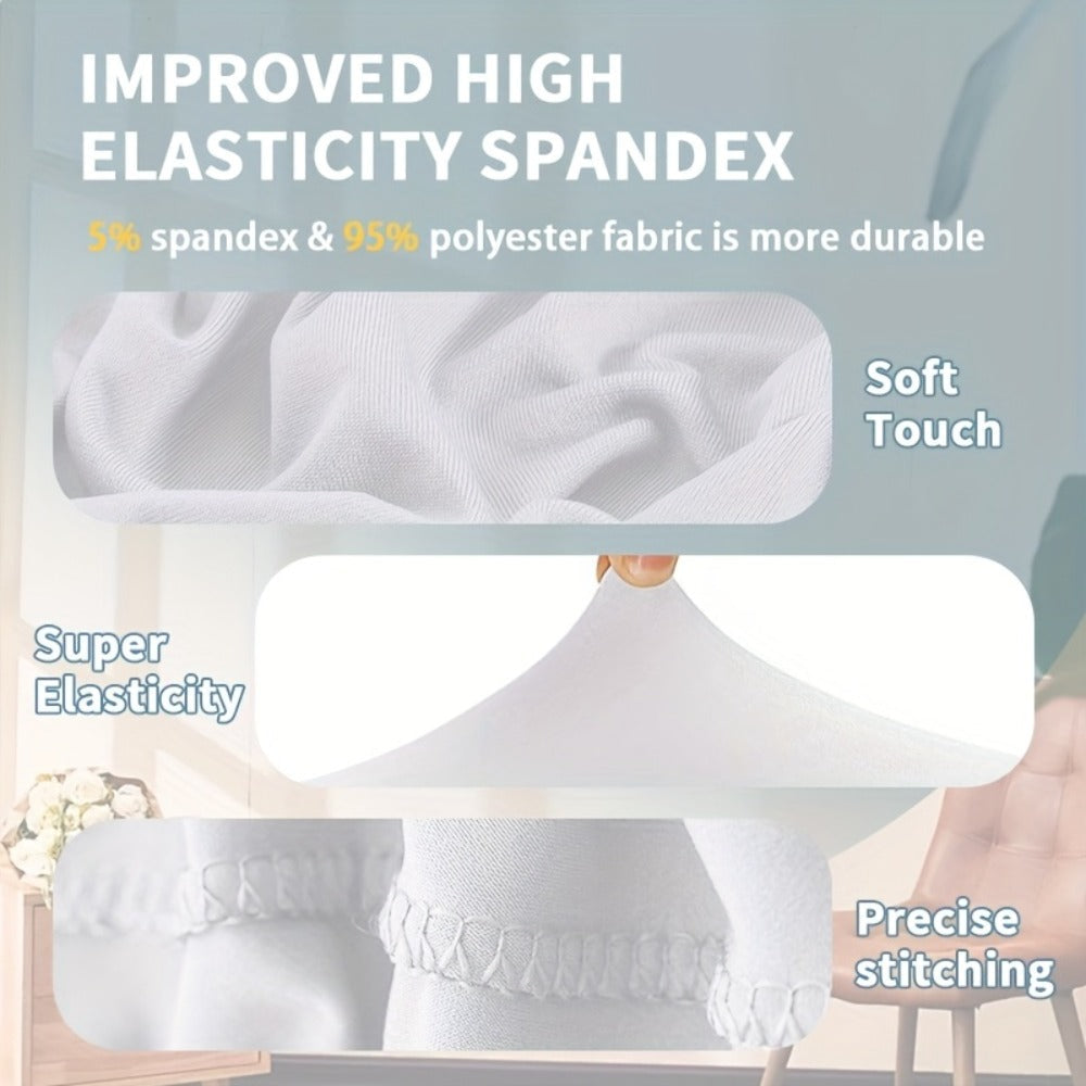 Spandex Chair Covers Bulk, Elastic Stretch Universal Fit Banquet Chair Protectors, Wedding Chair Covers for Weddings