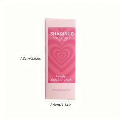Matte Cream Blush Stick Set 3pcs Multifunctional, Waterproof Non-Greasy Formula, Blendable Color for Cheeks Lips & Eyes