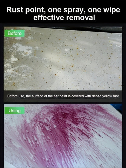 Rust Remover Spray Multi-Surface – Powerful Rust Dissolver for Car, Metal, Tile for Home Cooking, Dining and Outdoor Meals