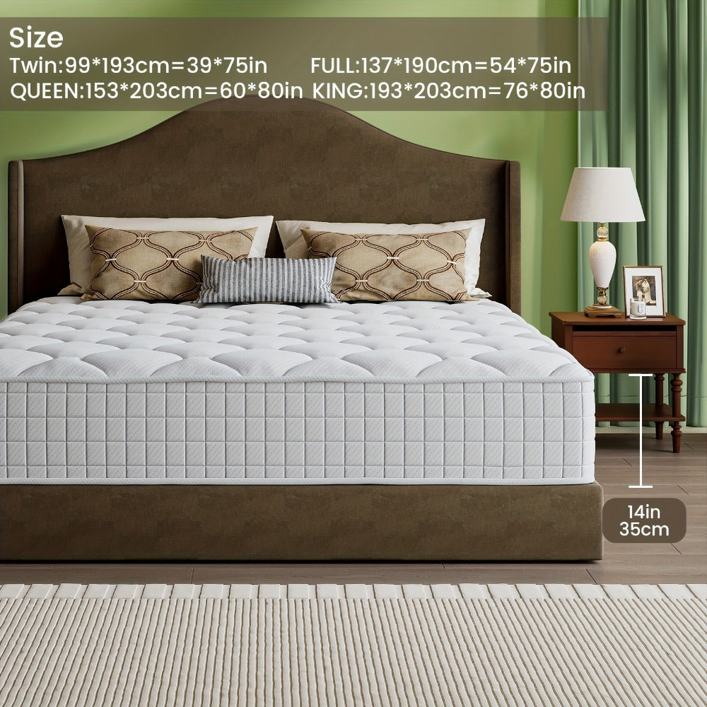 14-Inch Mattress with Lumbar Support, Sleep Support Mattress detail image - detail view 7