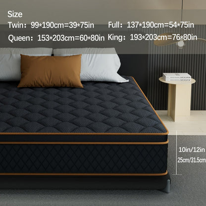 14-Inch Mattress with Memory Foam for Bedroom Comfort and Support detail image - detail view 5