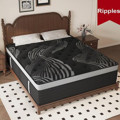 14-Inch Twin Mattress, Medium-Firm Bed Mattress for Bedroom Comfort and Support detail image - detail view 5