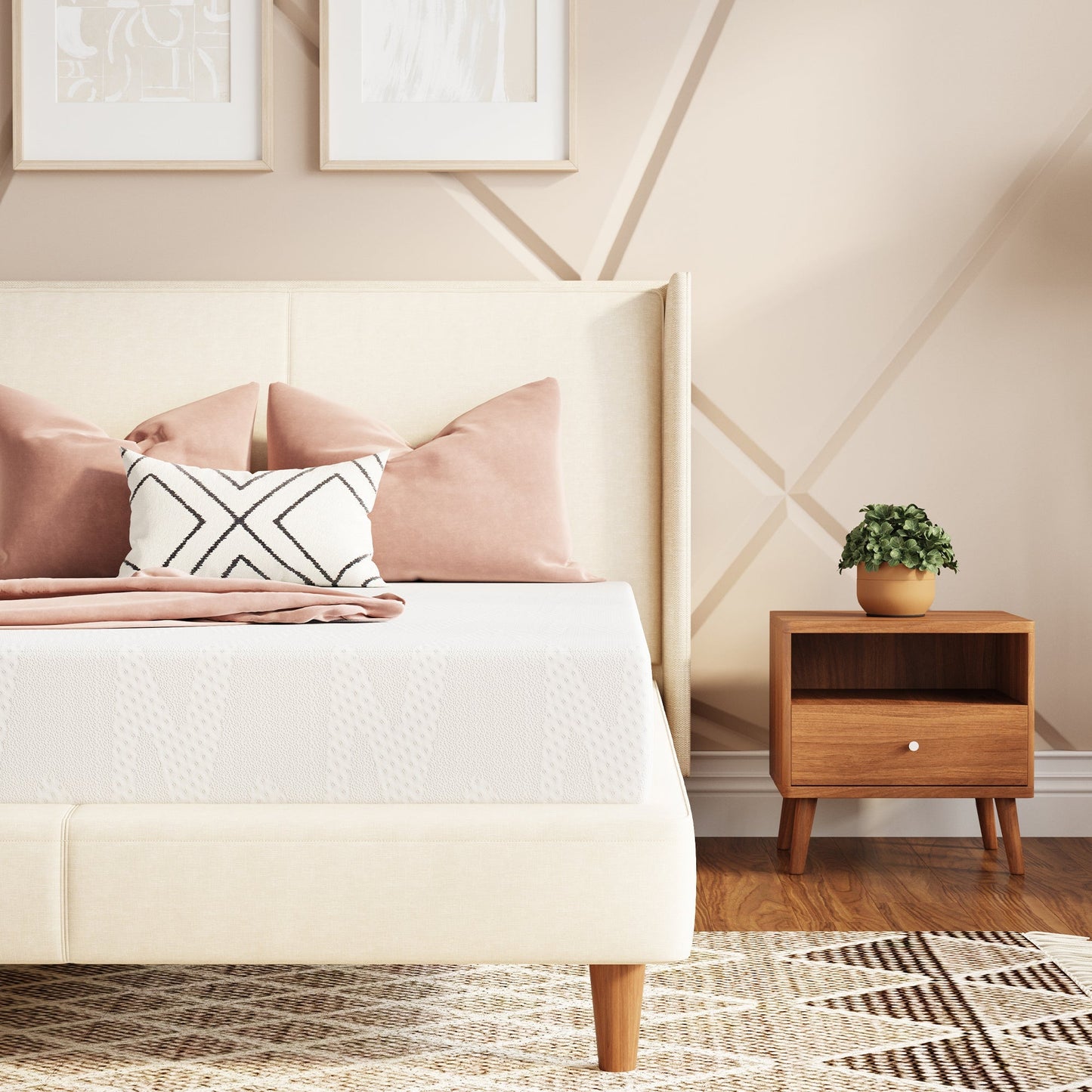 Mattress shown in the Full, 6in option