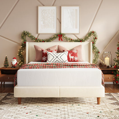 Mattress shown in the Queen, 8in option