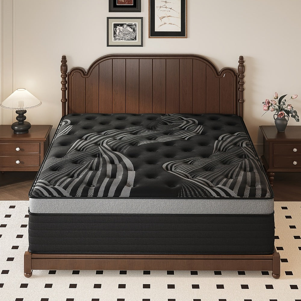 14-Inch Twin Mattress with Pocket Springs, Sleep Support Mattress detail image - detail view 3