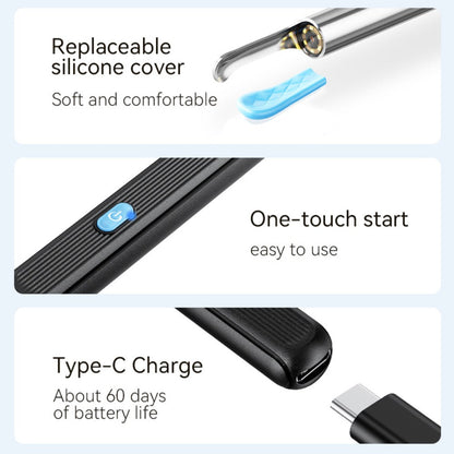 1080P Ear Wax Removal Tool with Camera – Wi-Fi Ear Cleaning Kit with 6 Spoons & Tweezers, Rechargeable, Visual Ear Cleaner for Safe Ear Care