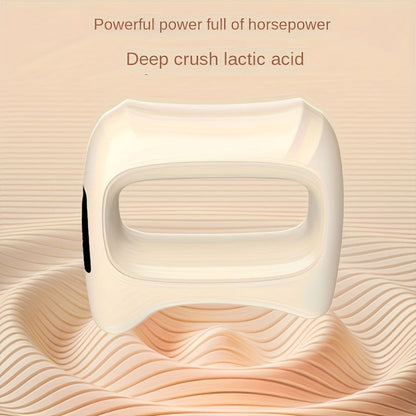 Dual Motor Electric Fascia Ring with Massage Belt – 8 High-Frequency Vibration Modes, Type-C Rechargeable Large Battery, Ergonomic Grip