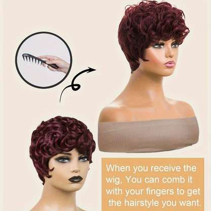 Short Bob Wig Human Hair 6 Inch HD Lace Front Glueless, Pre Plucked Bleached Knots Natural Hairline Ready to Wear