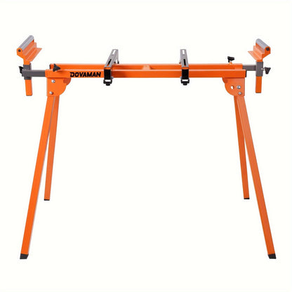 Miter Saw Stand with 78-1/8" Sliding Rail, 3-Step Quick Fold, Universal Fit for DeWalt Makita Bosch & Most Miter Saw Brands