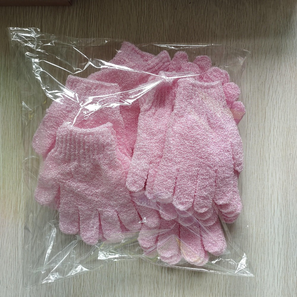Exfoliating Shower Gloves 20 Pairs Dual-Sided Nylon Bath Scrub Mitts – Body Exfoliation, Spa Massage & Deep Cleansing Gloves for Women Men
