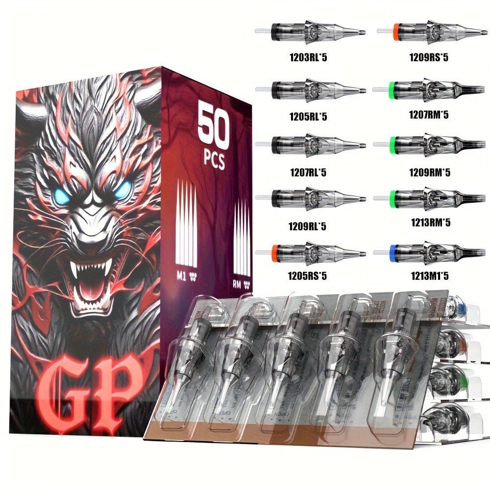 Tattoo Gun Kit Complete Set GOLDPLUME Cordless Rotary Machine 1500mAh Power Supply for Temporary Body Art, Festivals and Costumes