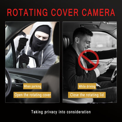 4-Channel 360° Dash Cam 1080P Front + 720P Rear Left Right All-Round Coverage, Quad-Screen Split Display, Night Vision, WDR, G-Sensor