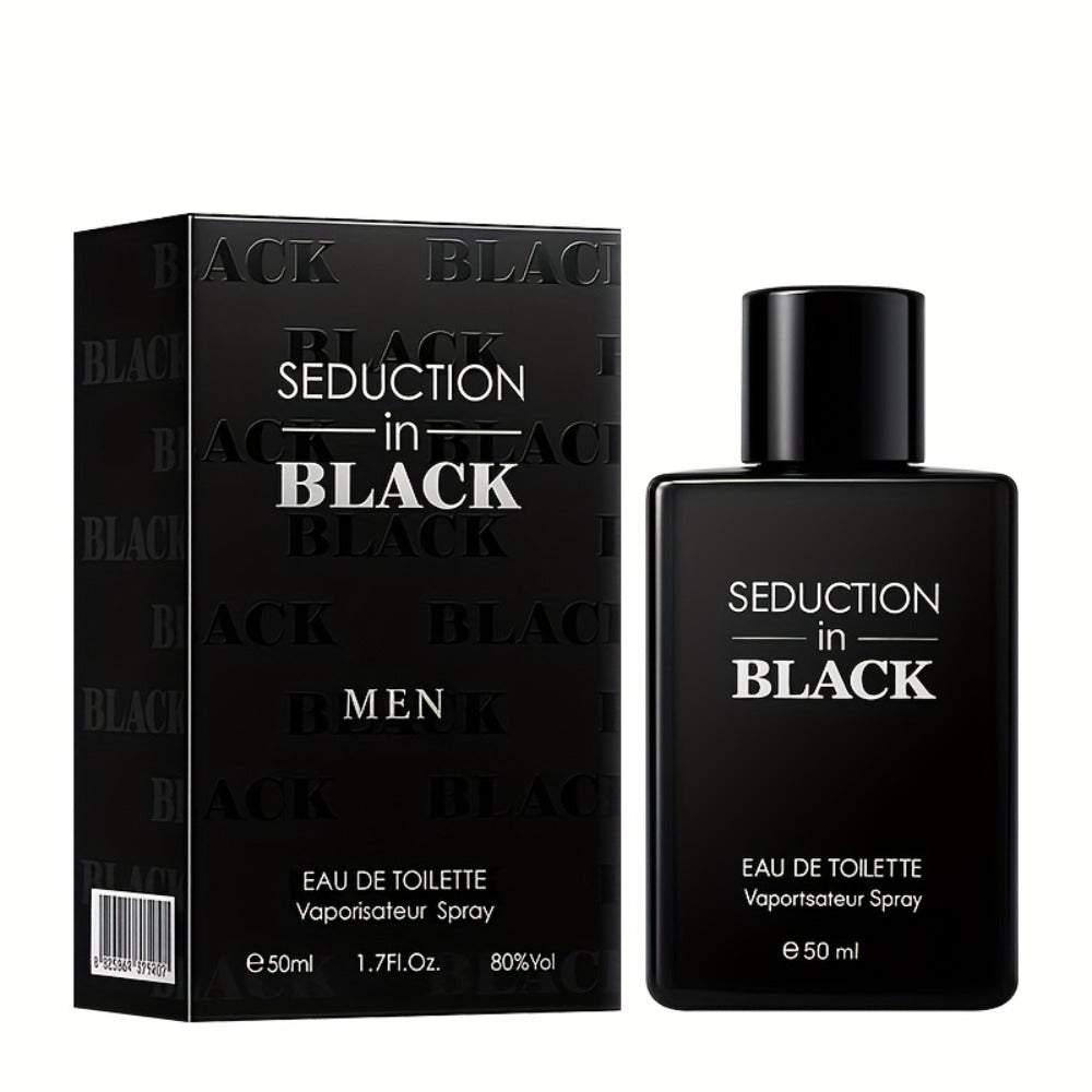 Woody Cologne for Men Long Lasting Eau de Toilette 50ml Propylene-Free Masculine EDT Spray Sensitive Skin Safe Daily Dates Gym Travel Office