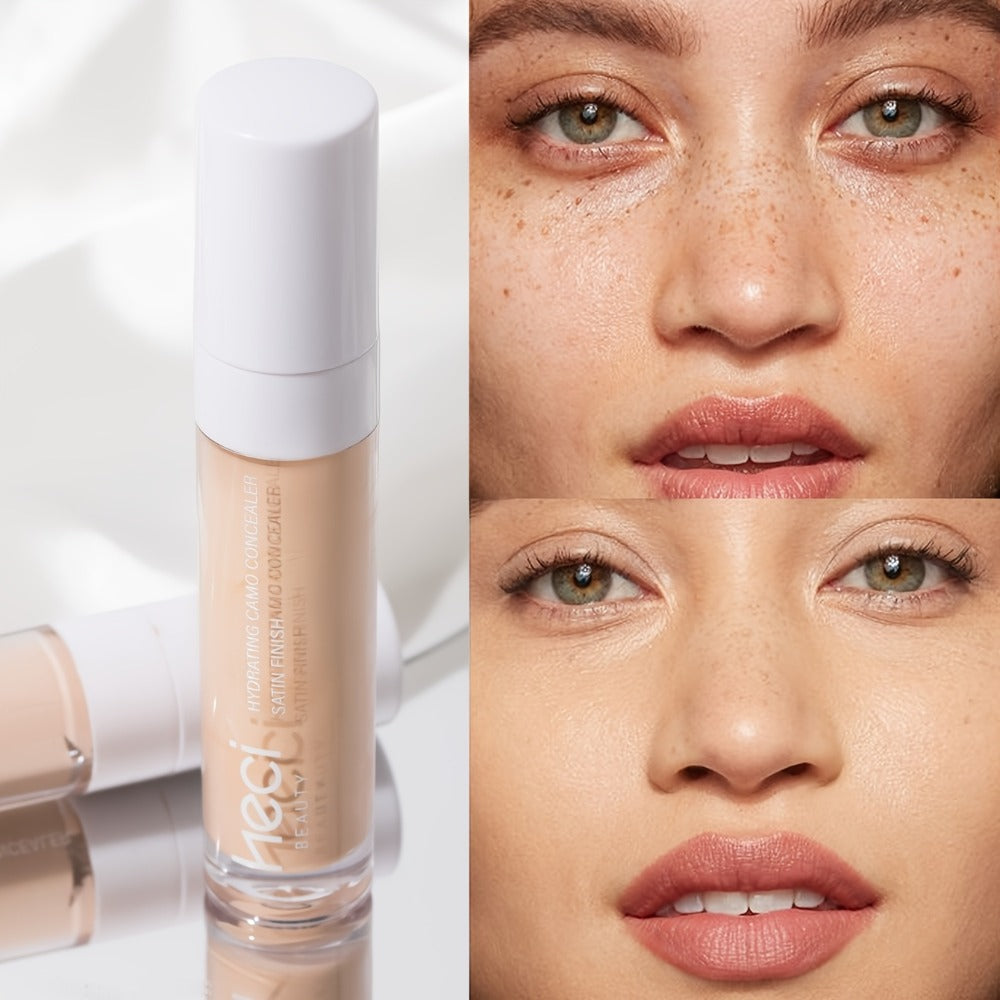 Liquid Concealer and Contour Stick Set 2 Pcs Buildable Coverage Pore Minimizing, for Makeup, Travel and Everyday Vanity Use