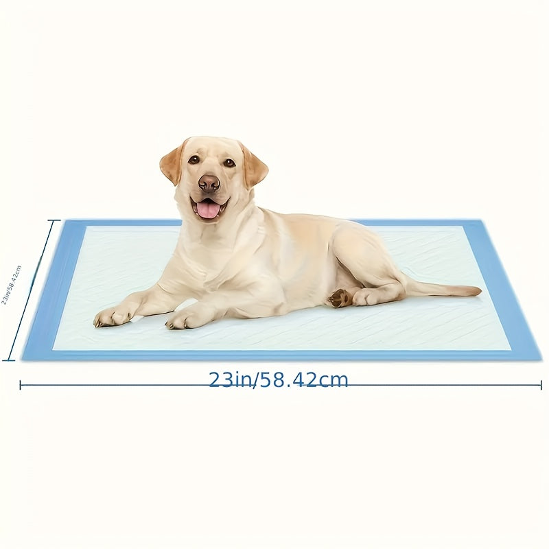 Bulk Pet Pee Pads 50 to 400-Count – Super Absorbent Leak-Proof Disposable Training Pads 23.6"x23.6" | For Dogs, Puppies