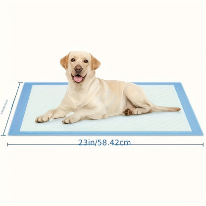 Bulk Pet Pee Pads 50 to 400-Count – Super Absorbent Leak-Proof Disposable Training Pads 23.6"x23.6" | For Dogs, Puppies