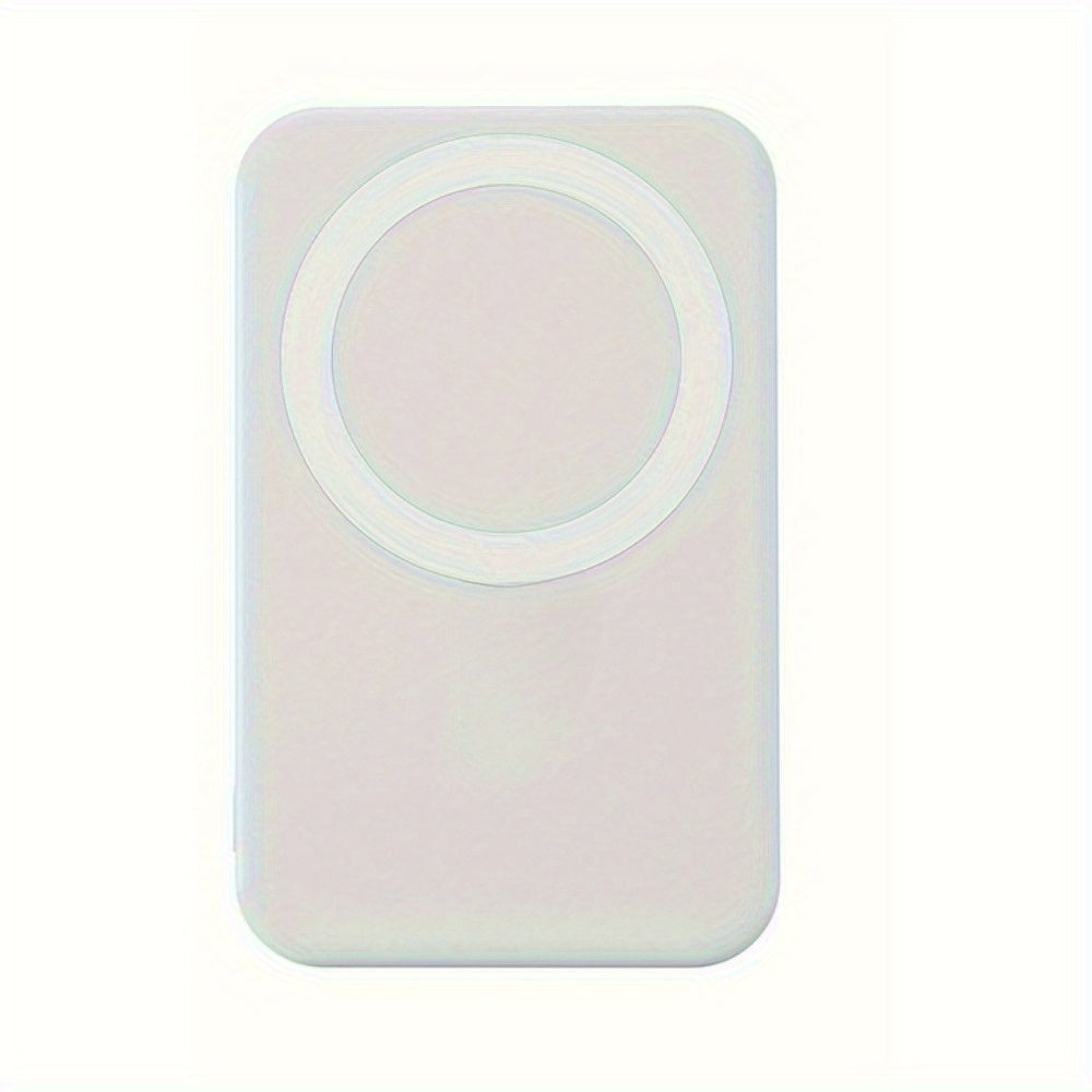 30000mAh-Labeled Magnetic Wireless Power Bank with Built-In USB-A and USB-C Cables in Four Colors