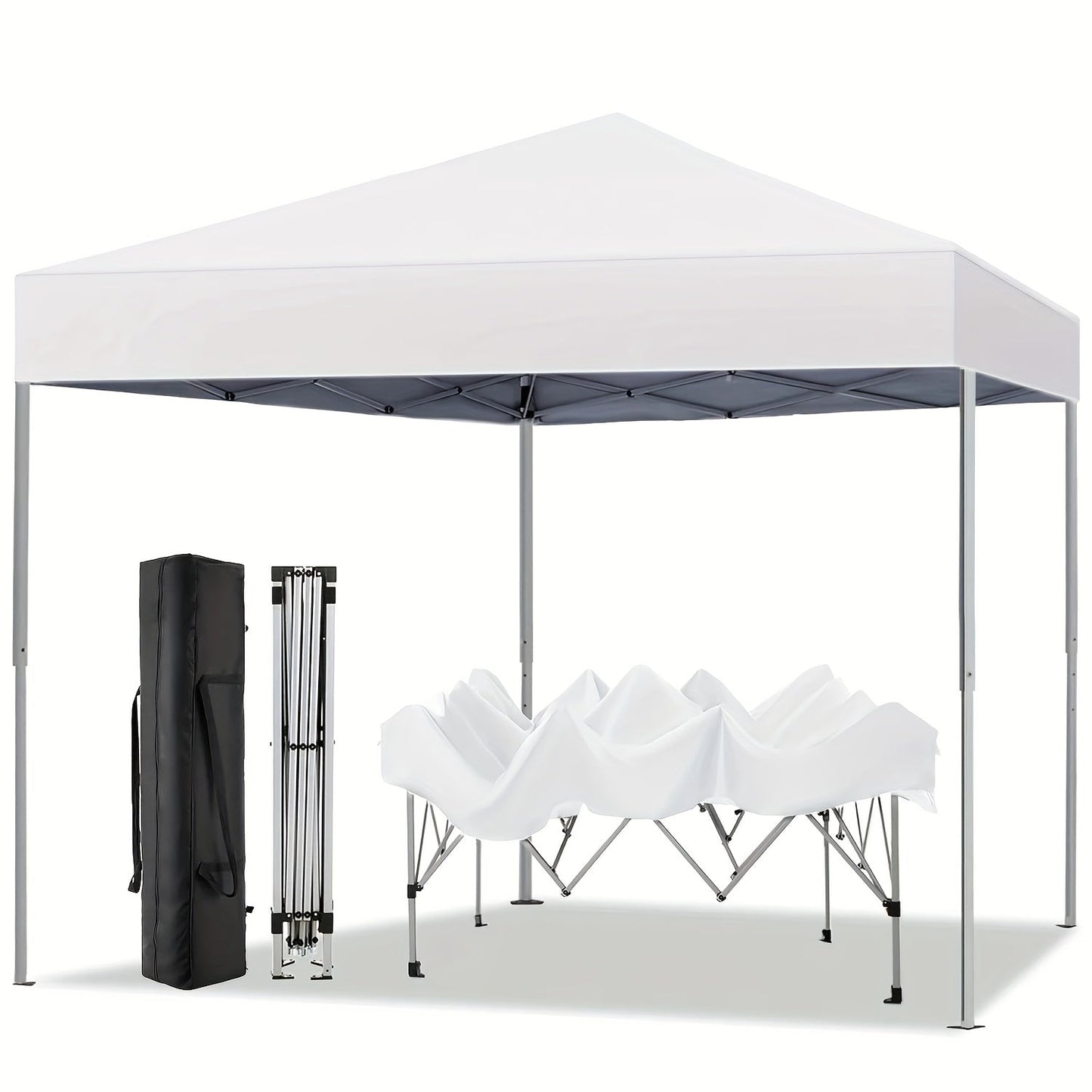 10x10 Pop Up Canopy Tent with Carry Bag – Waterproof UPF50+