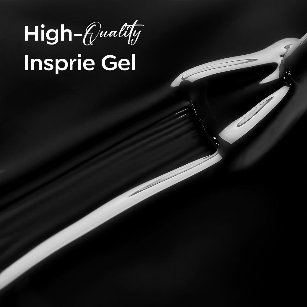 Gel Nail Polish in 16ml Deep Black for Solid Color, Stamping, French Tips and Chrome Base for Nail Art