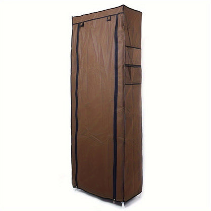 Covered Ten-Layer Shoe Organizer with Nine Cubbies in Grey or Burgundy Fabric Checkout Colors