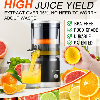 Electric Citrus Juicer Rechargeable USB-C, Portable Electric Orange Juicer Machine with 45W Motor