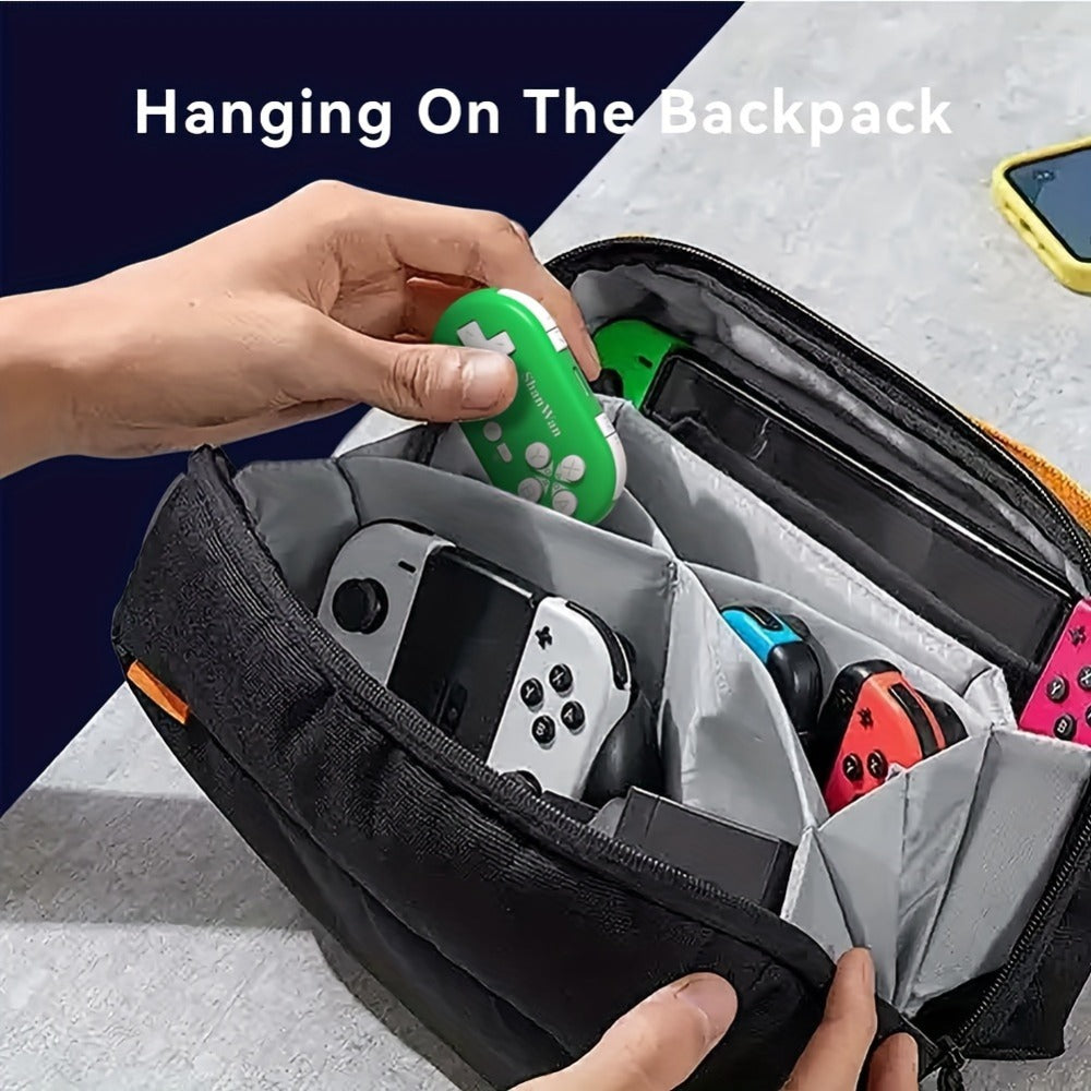 Mini Bluetooth Keychain Gaming Controller in Four Colors with 180mAh Battery and Pocket-Size Oval Body