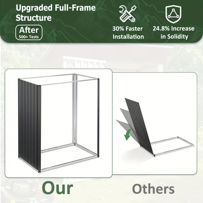 Polycarbonate Greenhouse Kit with Frame, for Garden, Patio and Yard Use, with the Listed Configuration