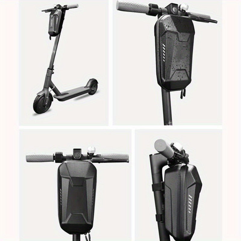 Electric Scooter Handlebar Bag Front Storage 2L Large Capacity – Portable Waterproof Handlebar Pouch for Phone, Wallet & Essentials